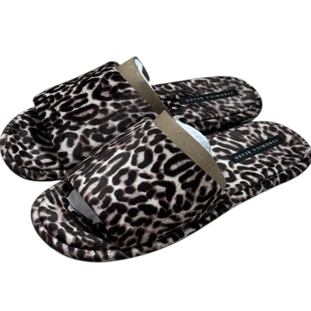 Veronica Beard Gillian Slipper Sandals Animal Leopard Print Coastal Resort 9 - Image 2