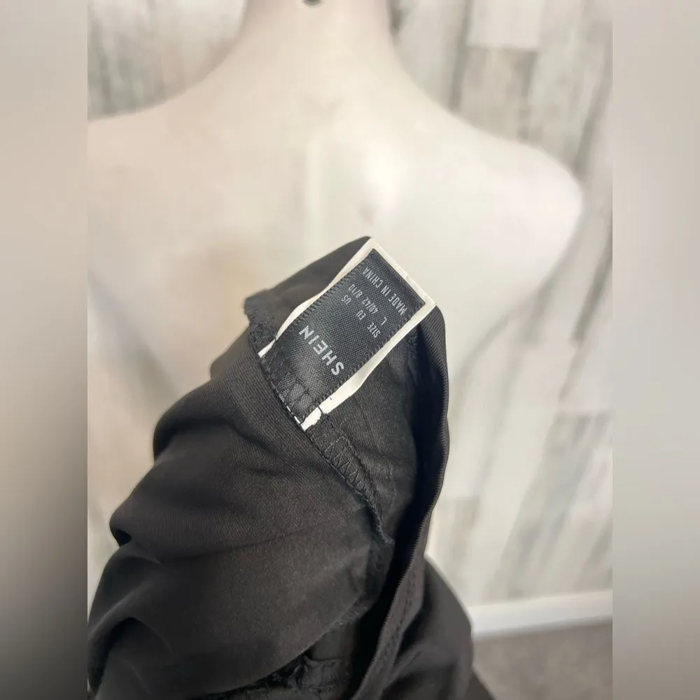 Black mini cut off dress - Image 10