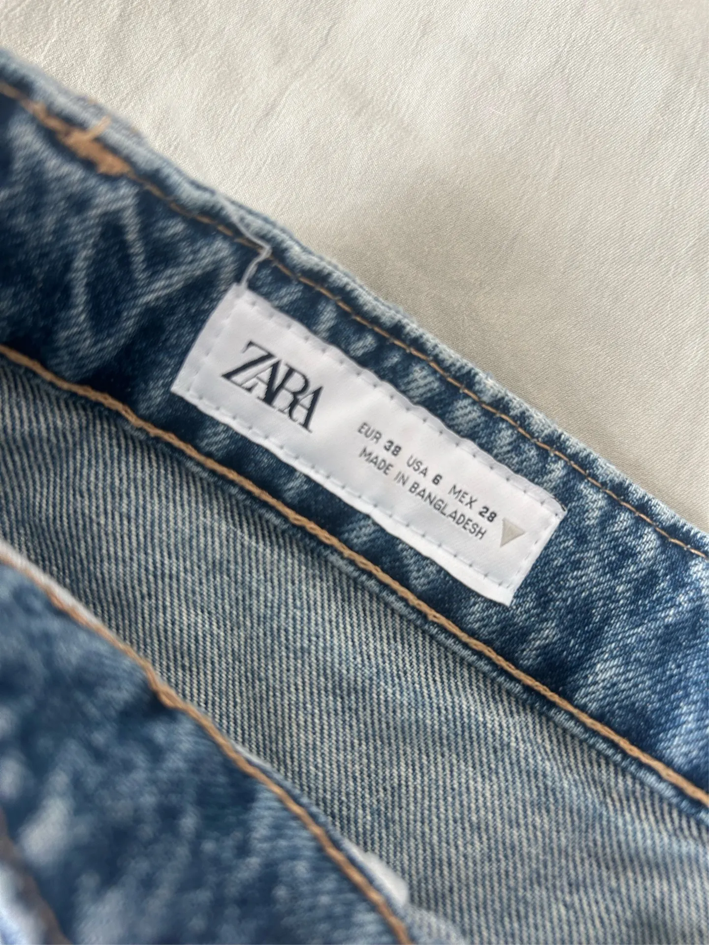 ZARA Denim Shorts - Image 3