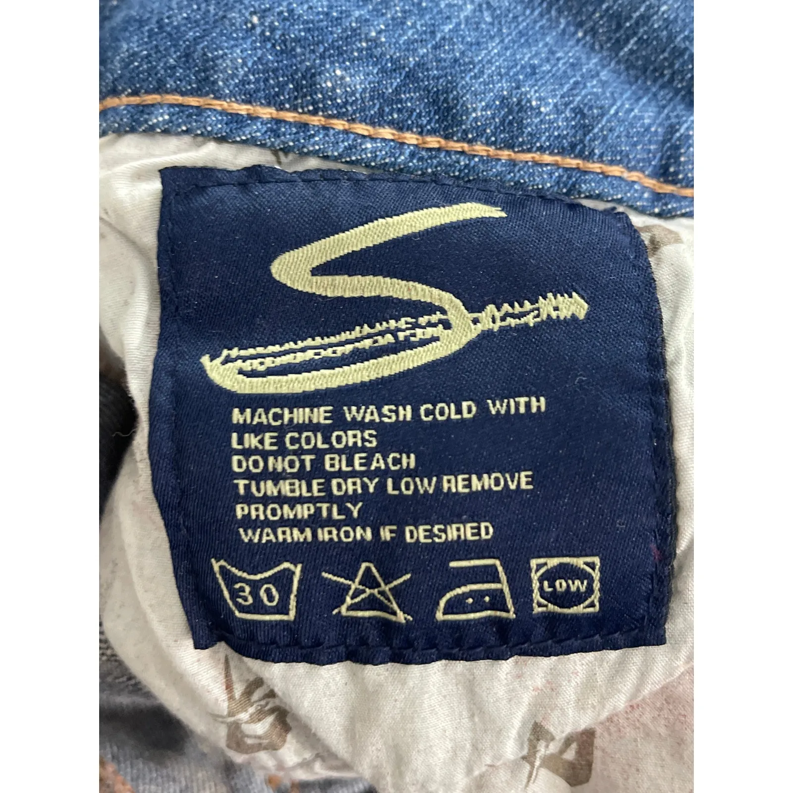 Seven7 Women's Blue Mid Rise High Waisted Bootcut Flare Denim Jeans Pants Sz 28 - Image 9