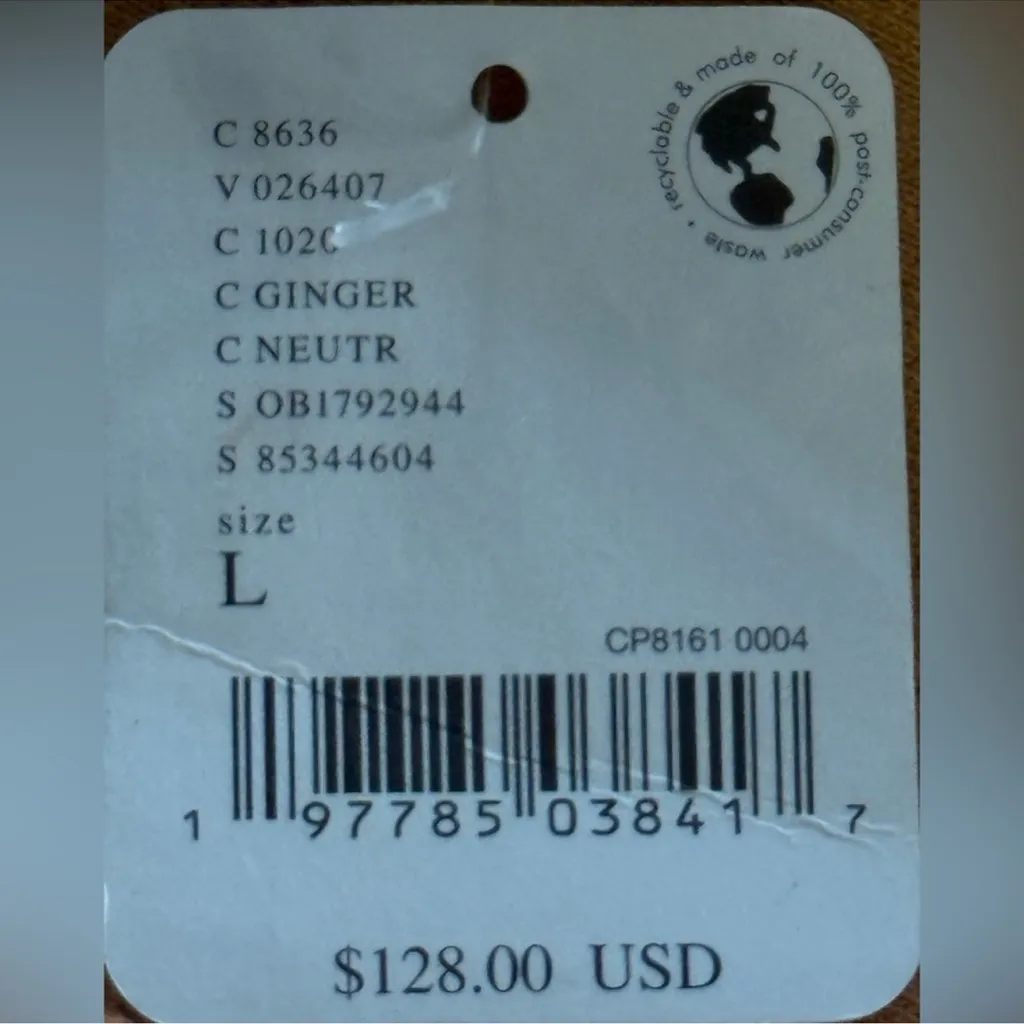 Free People Movement Cozy Ginger Tan 1/2 Zip Sweatshirt - Image 6