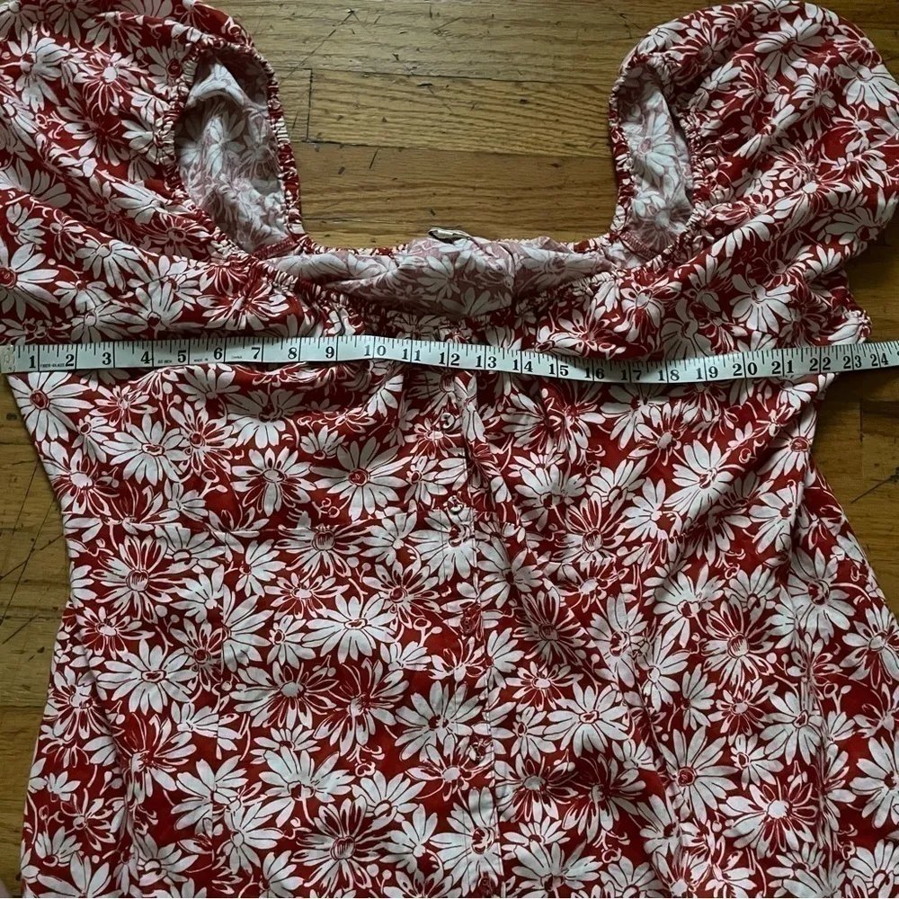 Madewell Button Down Floral Dress Size 20W - Image 6