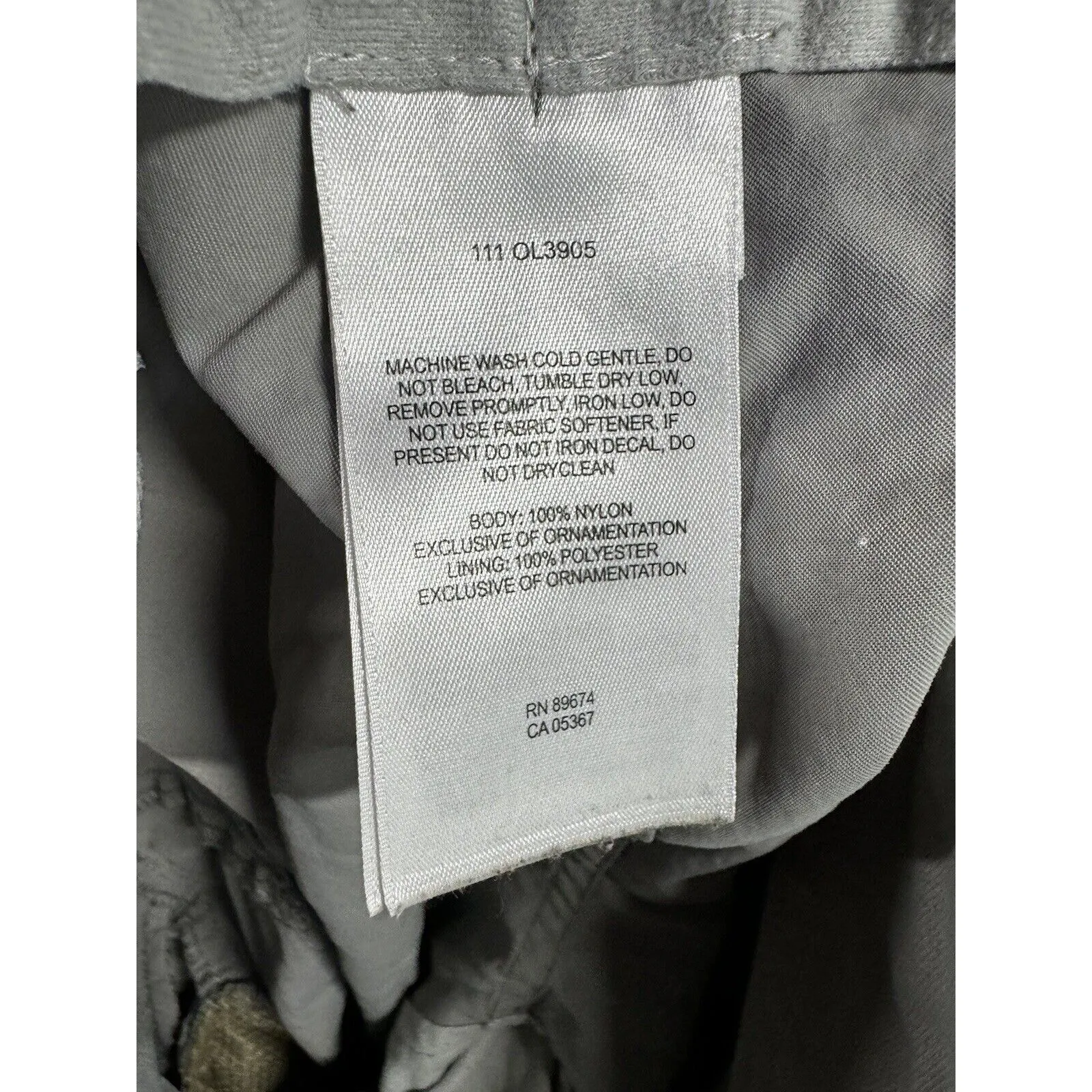 Mountain Hardwear Cargo Pants‎ Women 10/32 Mid Rise Nylon Cinch Outdoor Hiking - Image 8