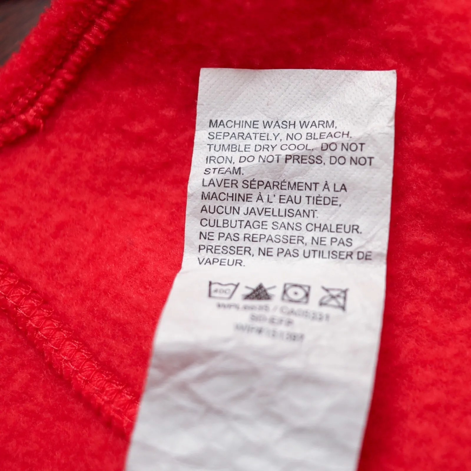 Woolrich Andes Fleece Vest Women's Medium Coral‎ Pink Full Zip Cold Weather Soft - Image 9