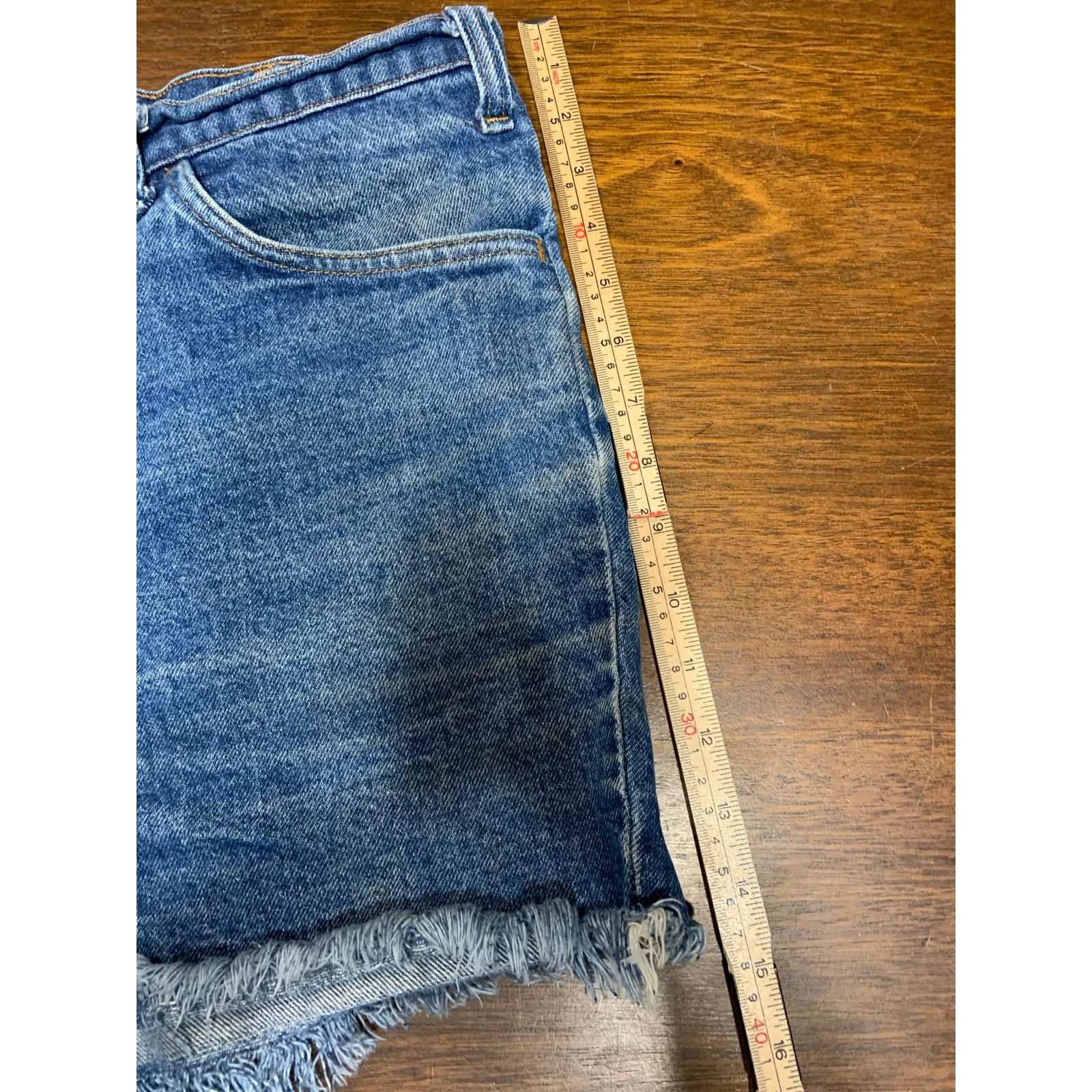 VTG Levi’s Cut Off Shorts Women Summer 60s 70s Orange Tab Western Boho Festival - Image 7