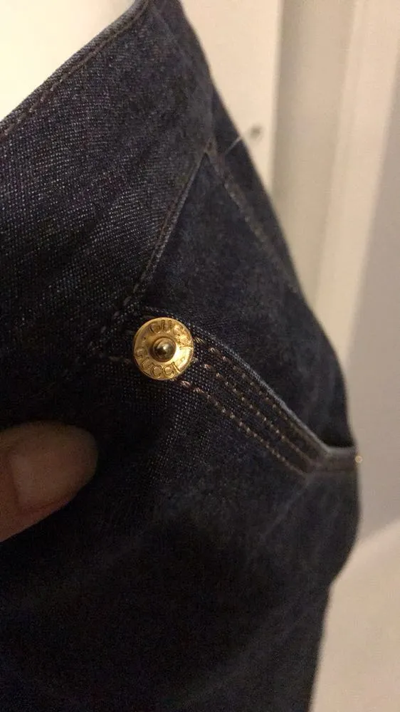 Gucci Denim Pencil Skirt - Image 5