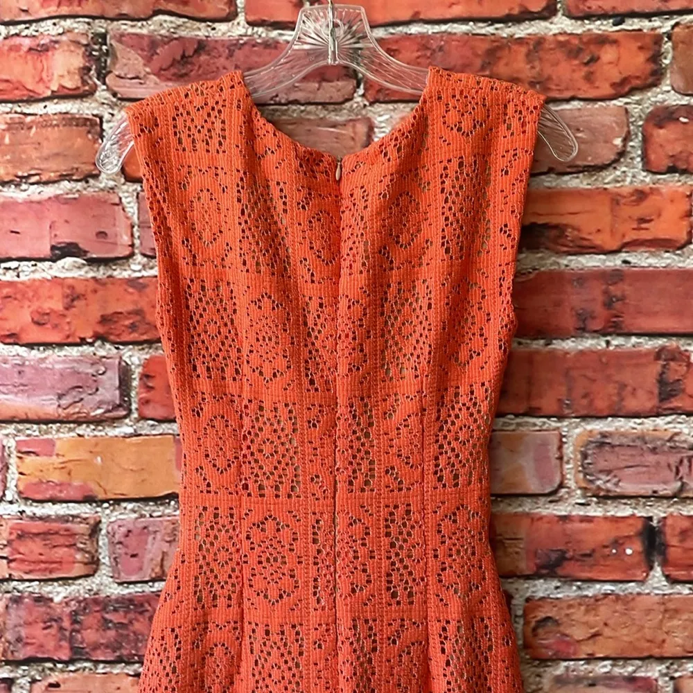 Orange Lace Rumer  Zahra Cut Out Bodycon Maxi Dress - Image 14