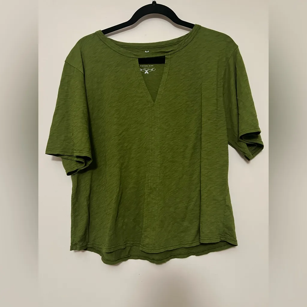 Velvet by Graham & Spencer Vintage Slub Tee - Image 2