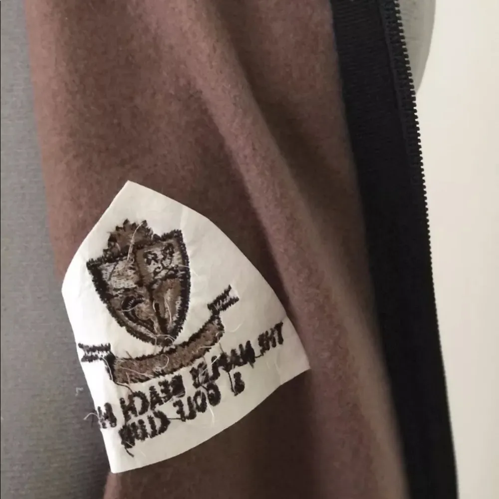 The Naples Hotel & Golf Club Womens Zipped Sleeveless Vest Size Med Tan New - Image 9