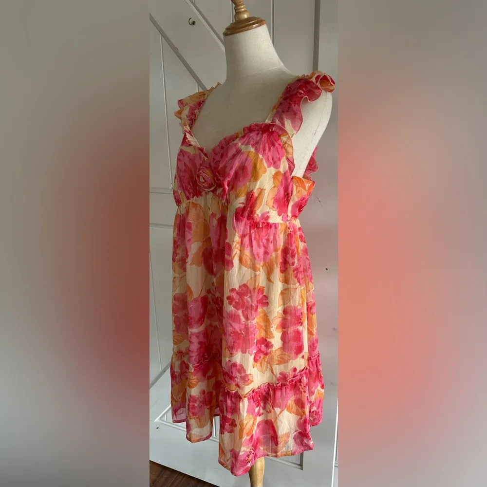 Mimi chica Floral Babydoll dress size XL
NWT - Image 2