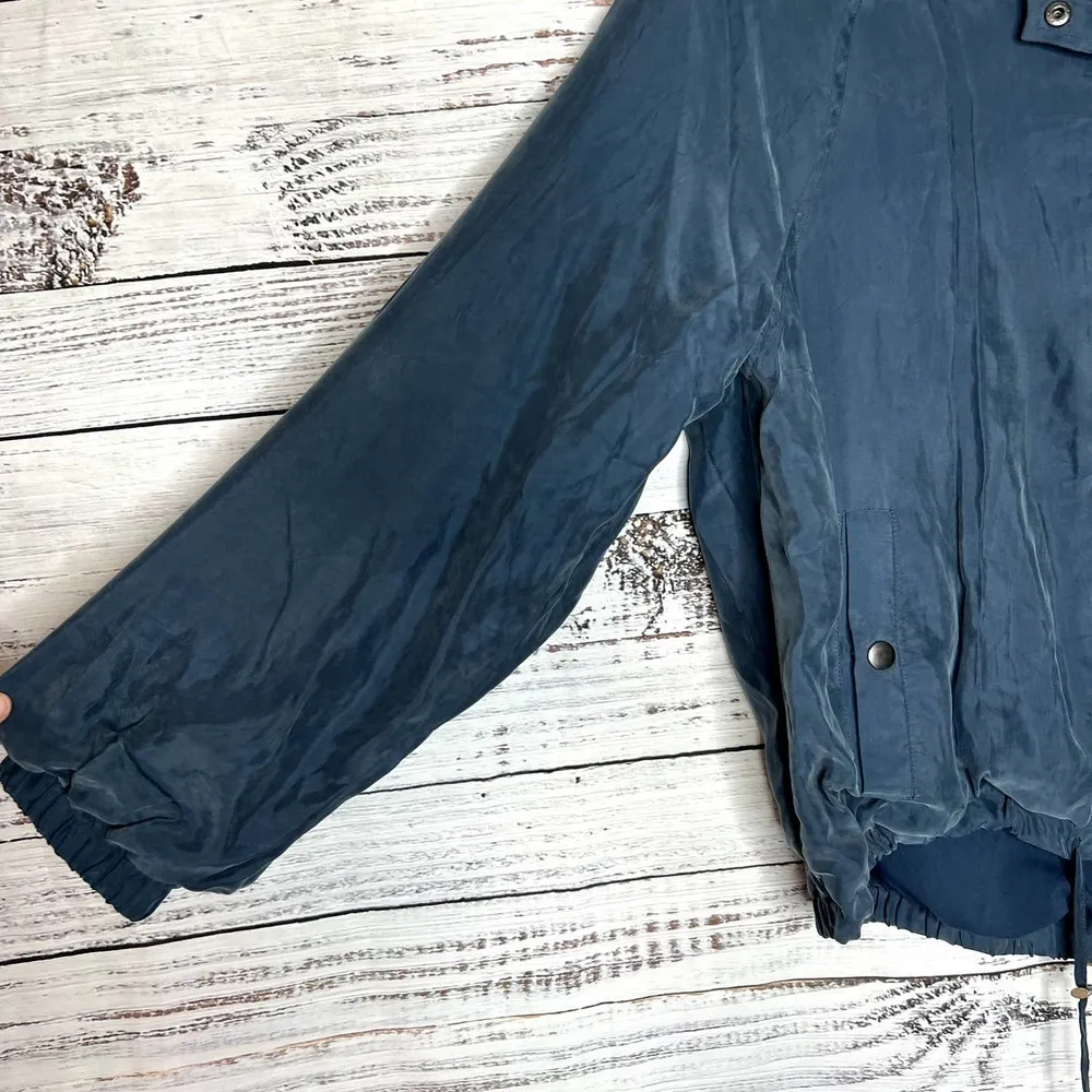 1. State Navy Blue Bomber Jacket NWOT Lg - Image 2