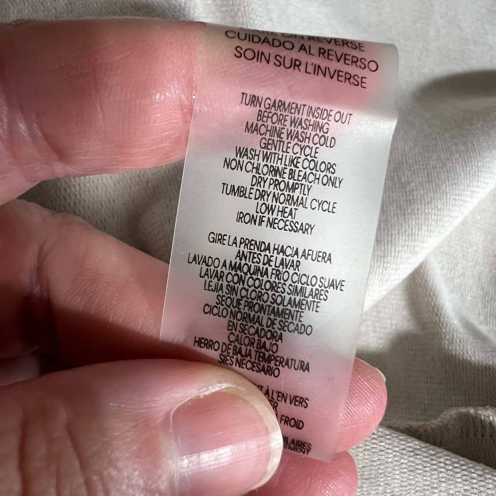 Calvin Klein Womens Blouson Dress Pullover Elastic Waist Boat Neck Beige Medium - Image 10