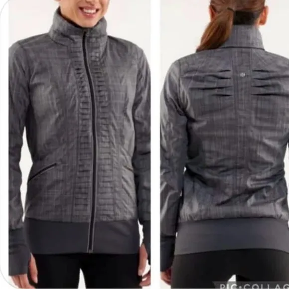 Lululemon Run: Back On Track Jacket
Size 4 EUC. Hood rolls up into the jacket - Image 2