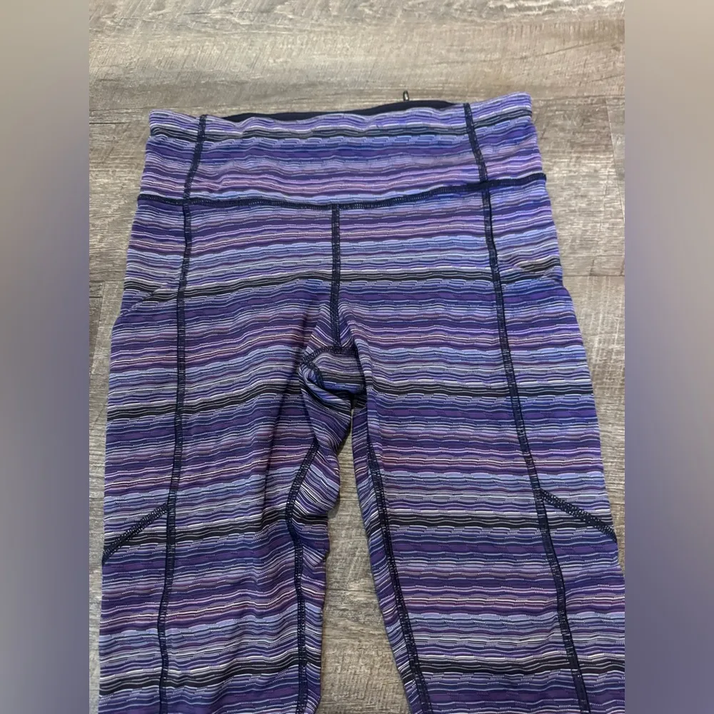 Lululemon Speed Tight IV Space Dye Twist Ultra Violet Leggings - Image 3