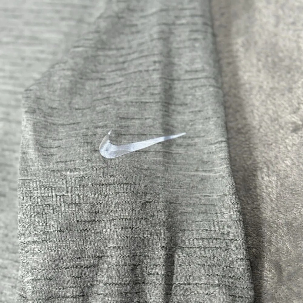 Nike Shirt Womens Large Gray Dri-fit Mock Neck Sweatshirt Casual Running Neutral - Image 5