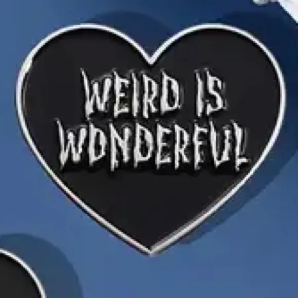 Black Heart Enamel Pins Set - Image 4