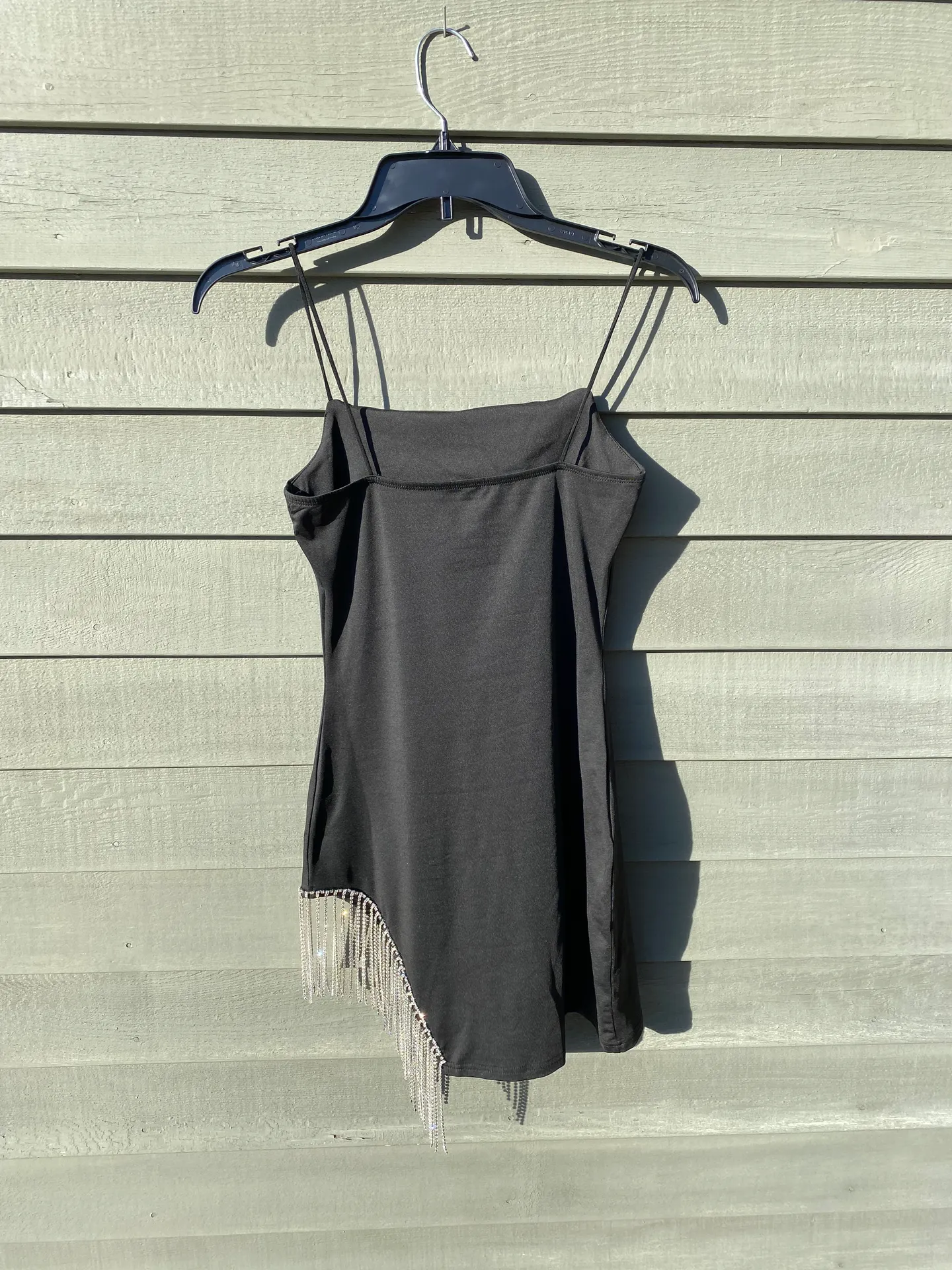 Black Sequin Going Out Bodycon Dress - Image 5