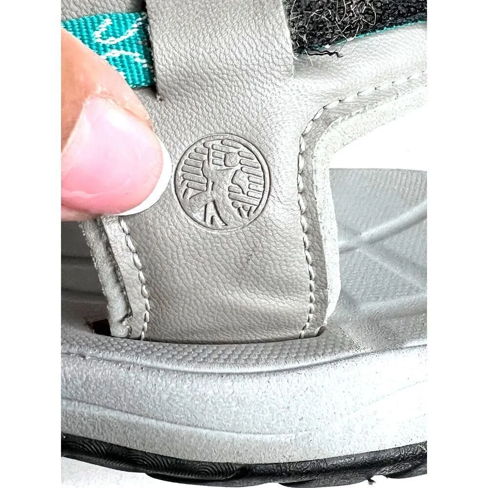 Northside women's Sandals Open Toe Strap comfy green grey Sandals 10. - Image 3