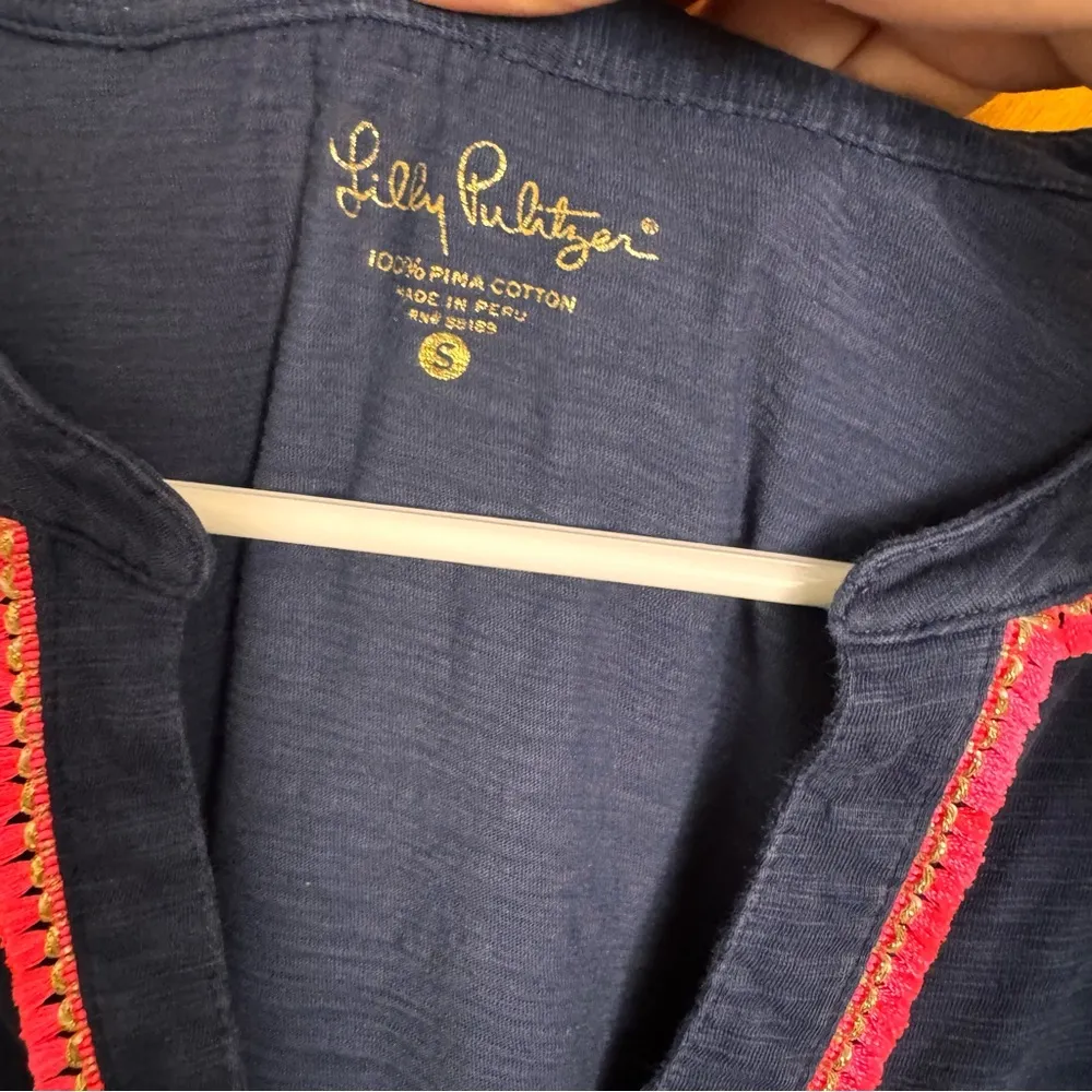 Lilly Pulitzer Kalissa Knit Tunic Long Sleeve Size Small - Image 2