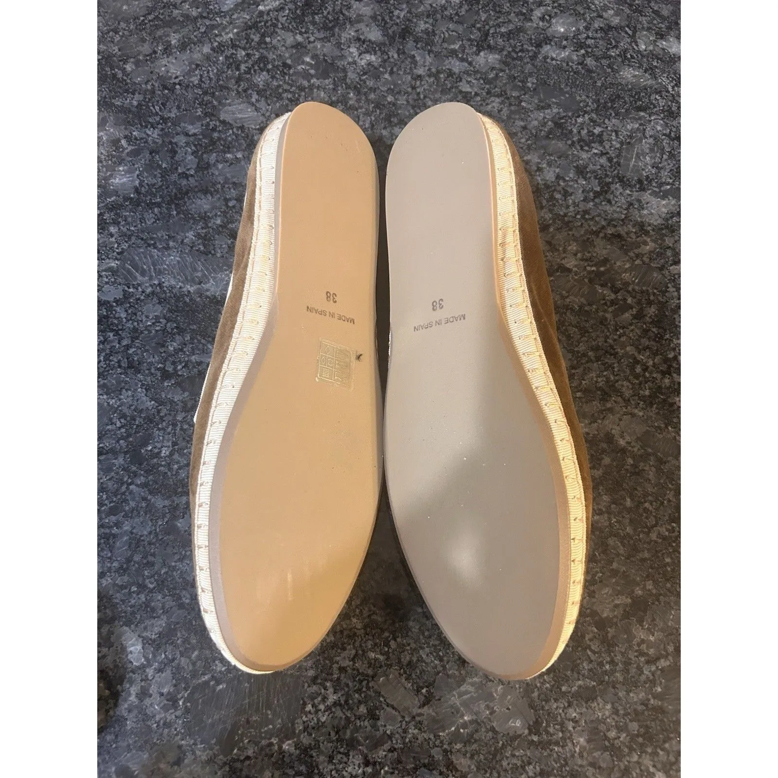 Le Mogador Velvet Slippers Chocolate Brown Quiet Luxury Modern Women’s Size 38 - Image 3