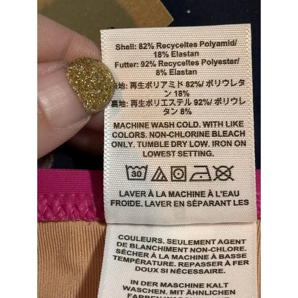 NEW J. Crew Hallie Bikini Bottom BM642 Radiant Fuchsia Pink Womens Size 2X 2XL - Image 6