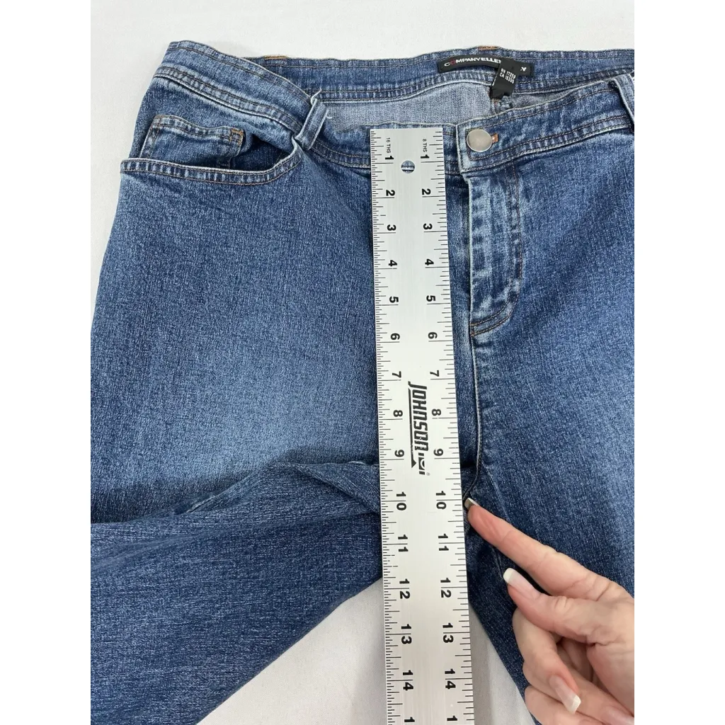 Womans Ellen Tracy Blue Jeans 16 - Image 7