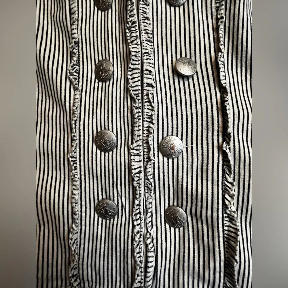 Vintage LAL Live A Little Brand Striped Women’s Top y2k - Image 3