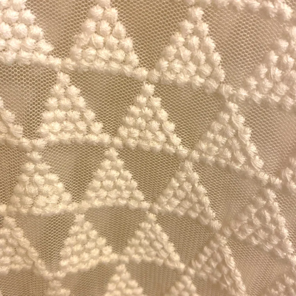 🎈BOGO FREE🎈Stylus off white mesh top size L Size L - Image 4