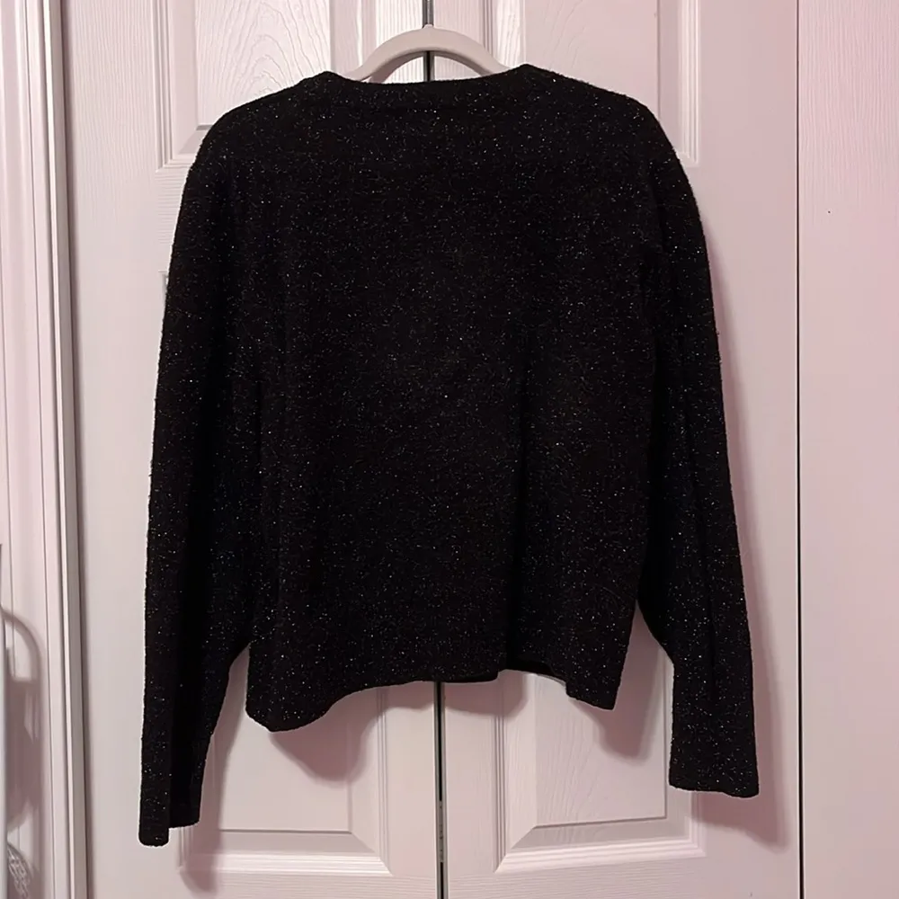 Old Navy  Black Sparkle Sweater - Image 4
