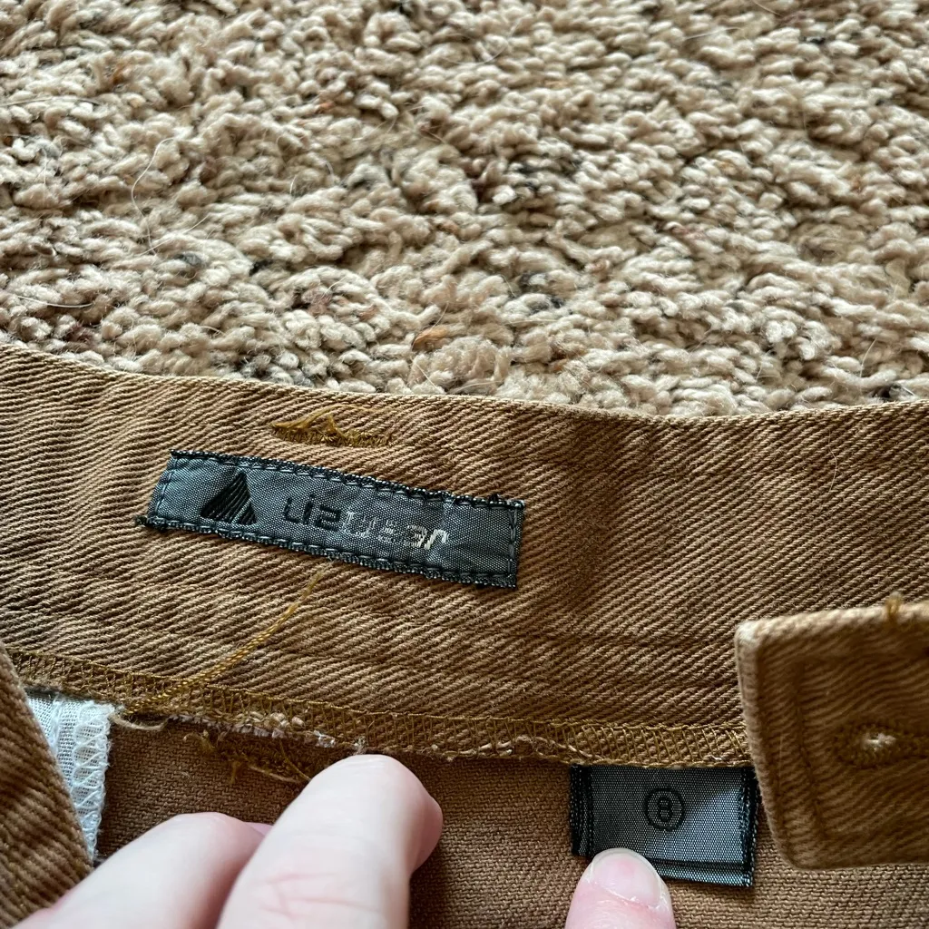 Vintage Liz Claiborne Brown Denim Maxi Skirt Size 8 - Image 6