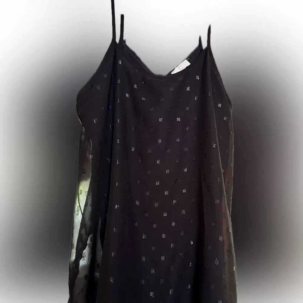 CC Charming Charlie  Sheer overlay tank top S - Image 3