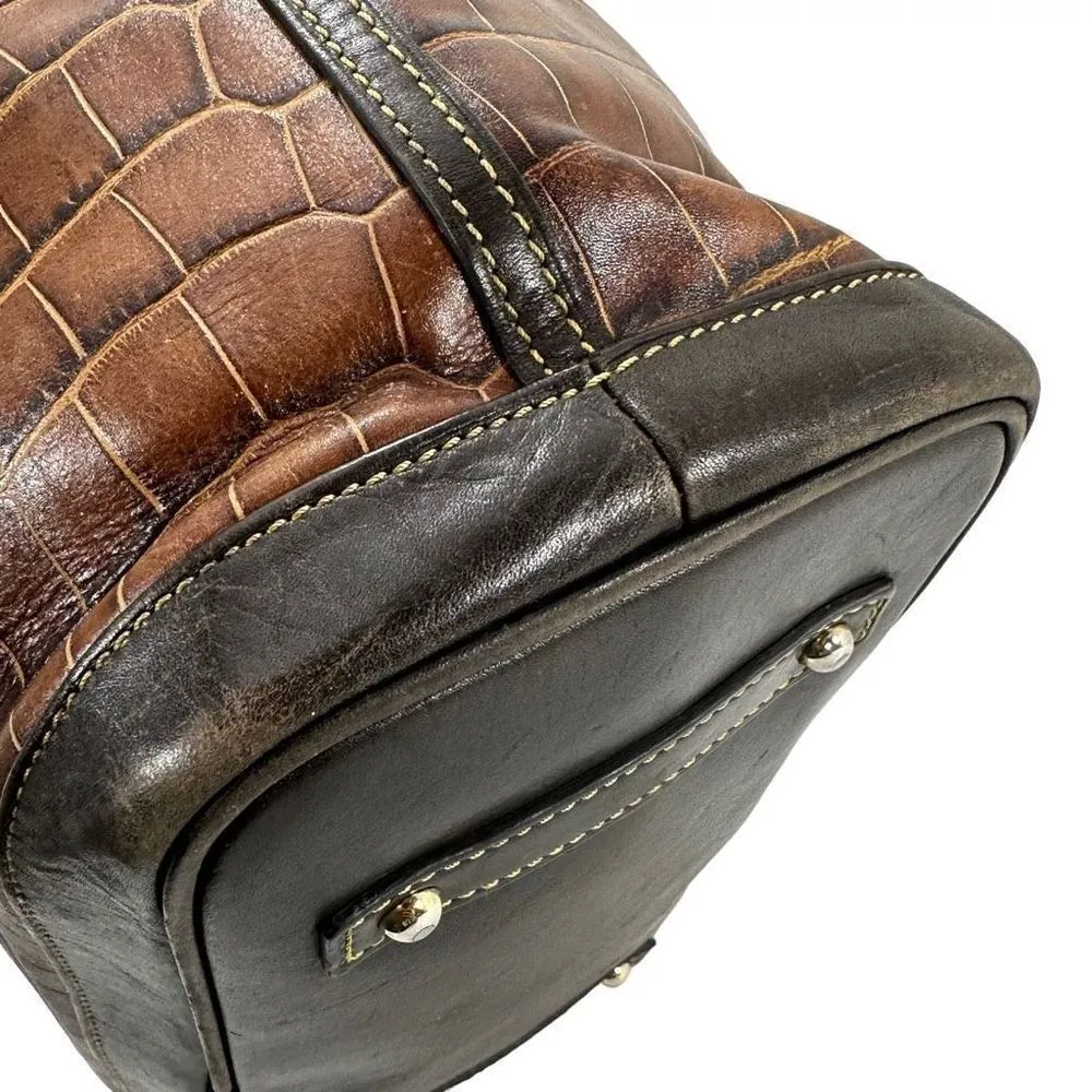 Dooney & Bourke  Leather Logo Lock Shoulder Bag - Image 9