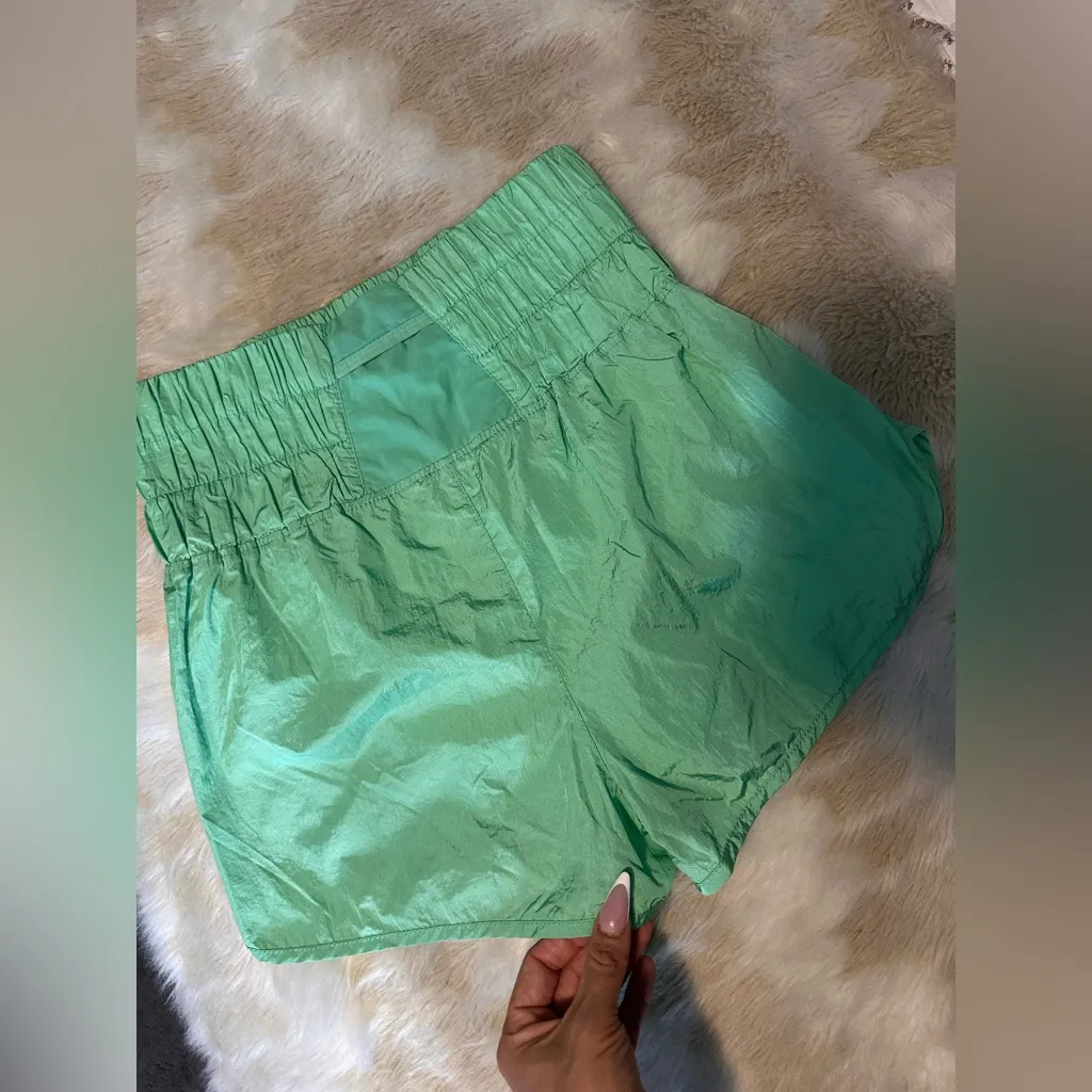 FP Movement by Free People Mint High Waist Shorts Green Size M - Image 2