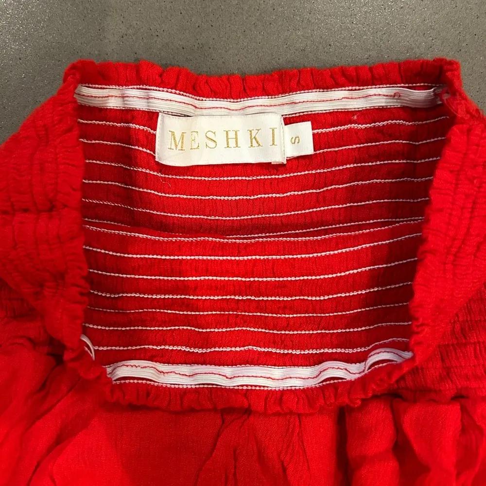 Meshki red skort size small - Image 2