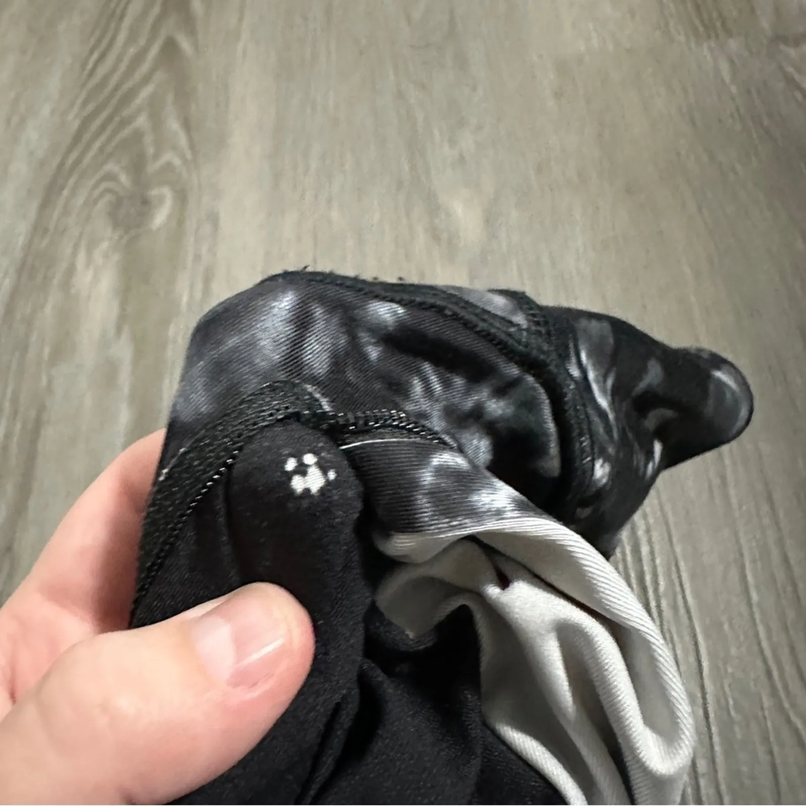 Lululemon Sun Runner Crop Leggings in Dusk Dye White Black Size 6‎ - Image 8