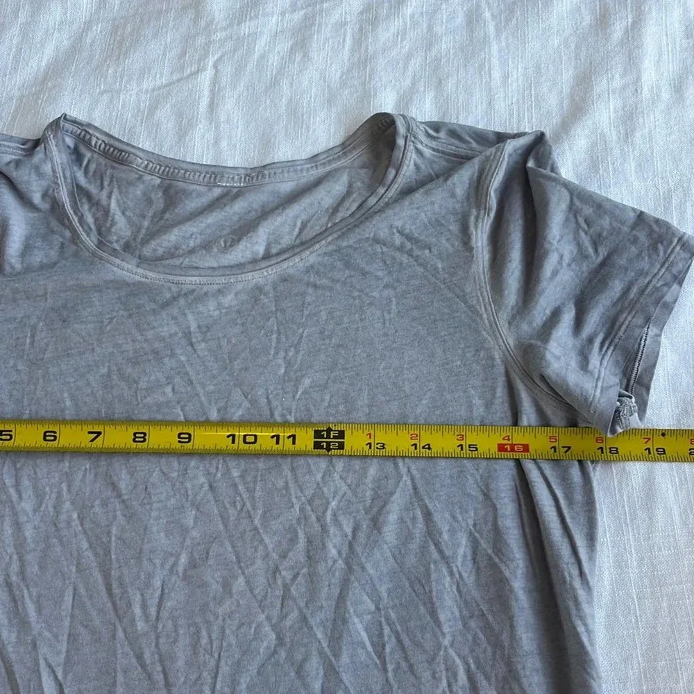 Lululemon Gray shirt 8 - Image 5