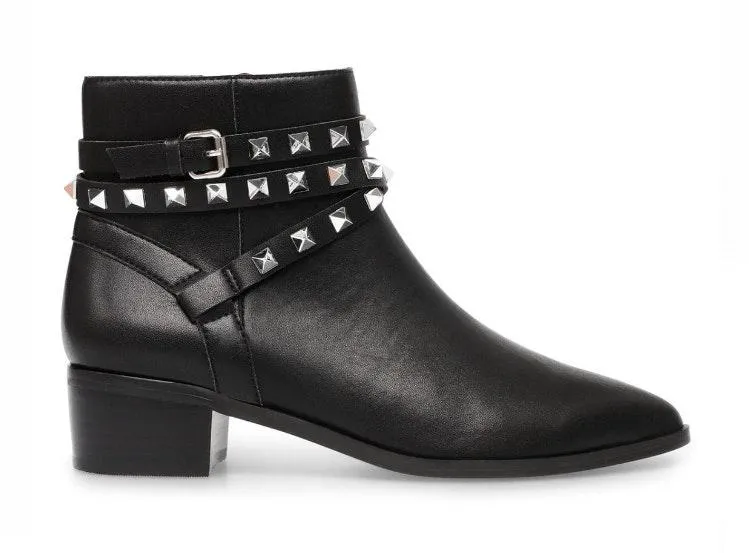 Black Besto Studded Ankle Bootie - Image 2