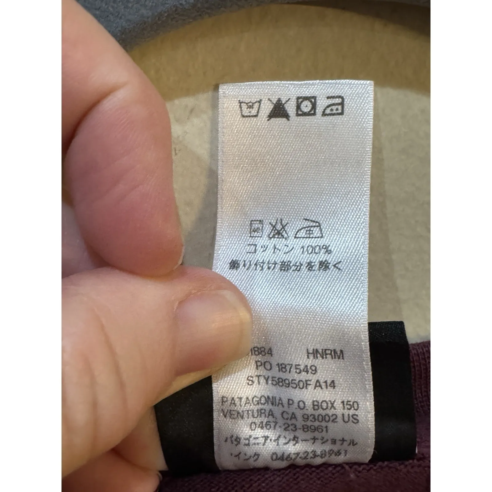 Patagonia Women 3/4 Sleeve Sender Stripe Mini Dress Pink Organic Cotton Medium - Image 5