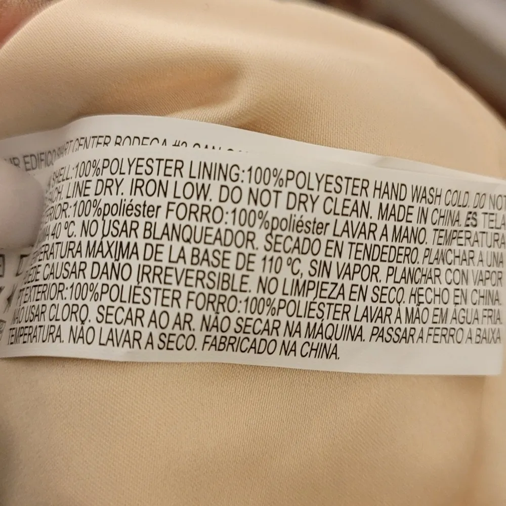 Forever 21 Vintage Pale Pink Eyelash Evening Jacket S - Image 3