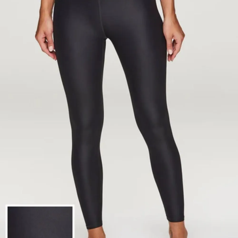 RBX Black Performance Leggings with Elastic Waistband Size M - Image 2