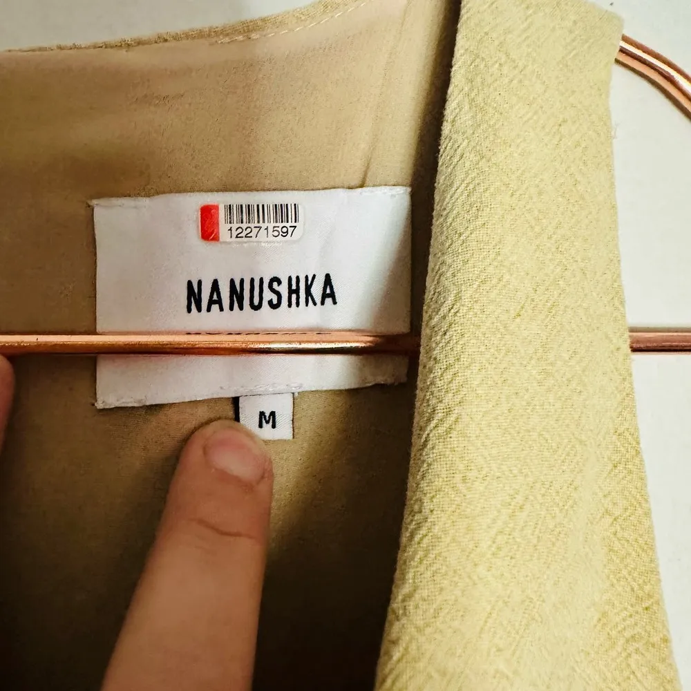 NANUSHKA Amor Cut Out Cotton Twist on Waist Sleeveless Jumpsuit Size Medium - Image 11