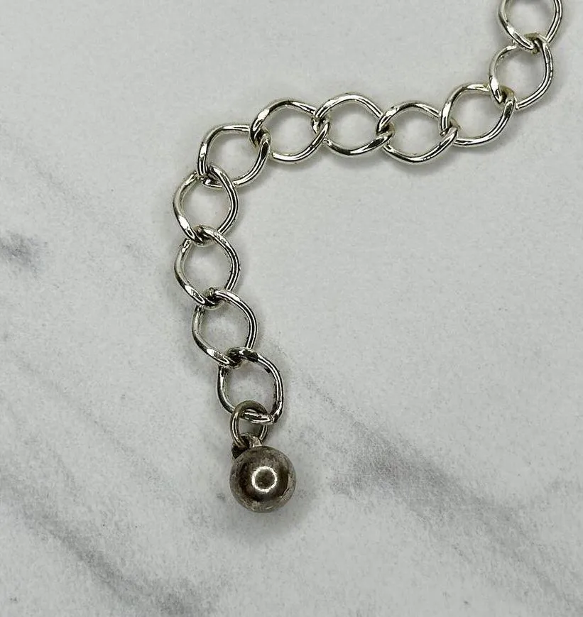 Skinny Silver Gold Chain Link Belt Large XL Two Tone ✨ - Image 11