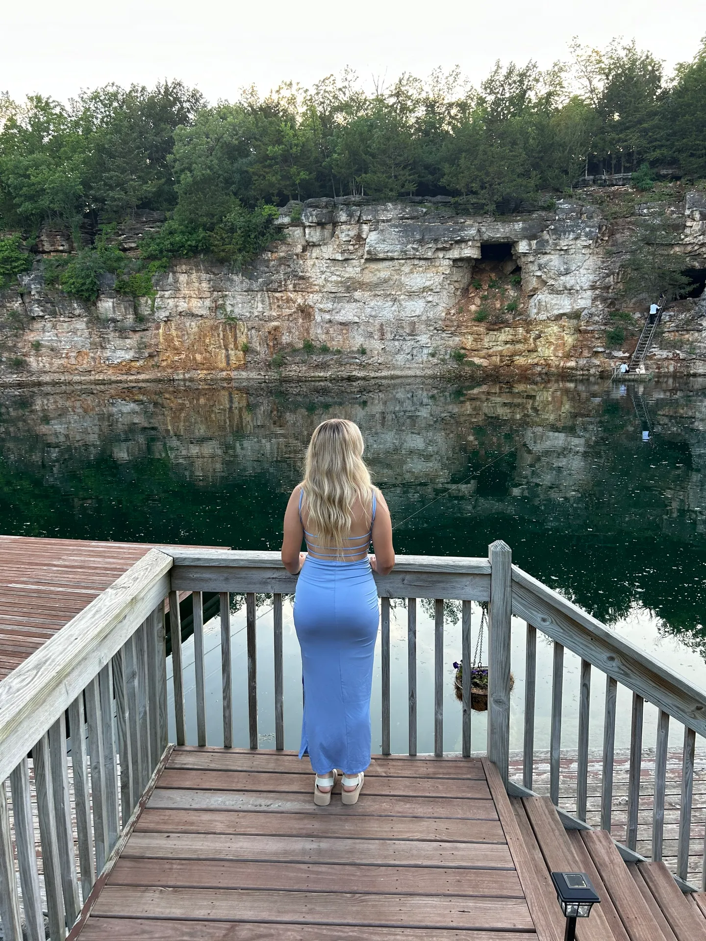 Sun Dress Blue - Image 2