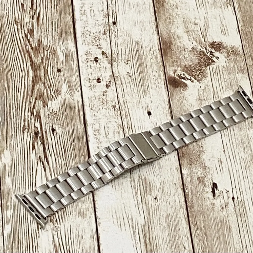 Libra Gemini Stainless Steel Apple Watchband - Image 4