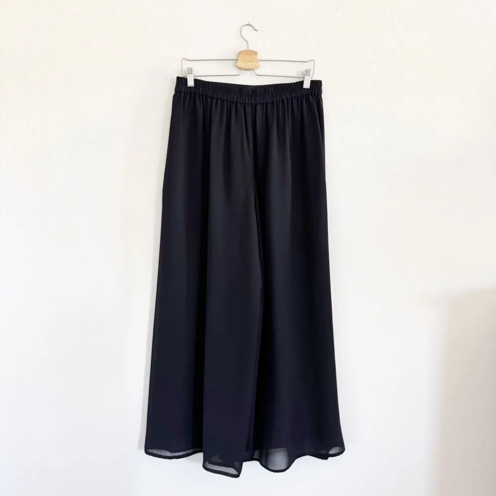 Adrianna Papell Wide Leg Evening Pants in Black Size 12 - Image 5