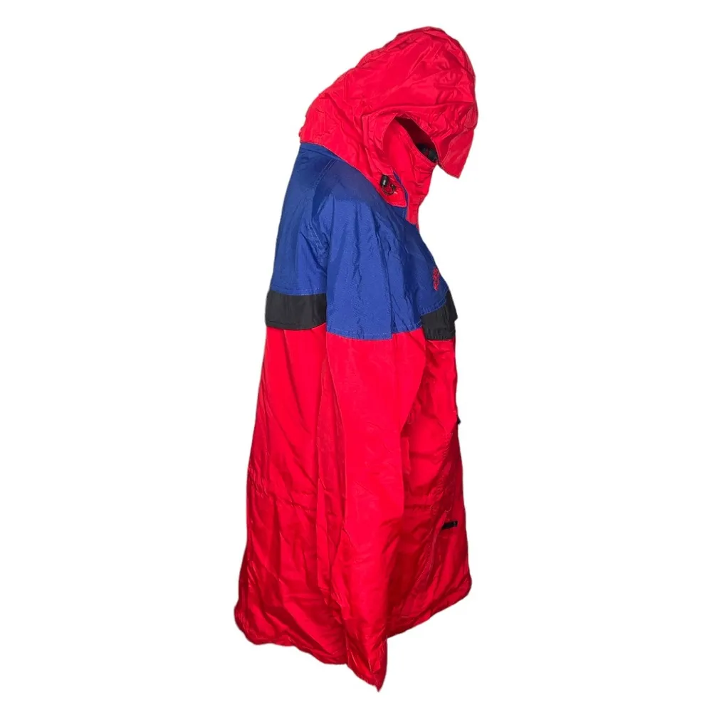 Columbia Vintage Rain Jacket Red Size Medium - Image 3