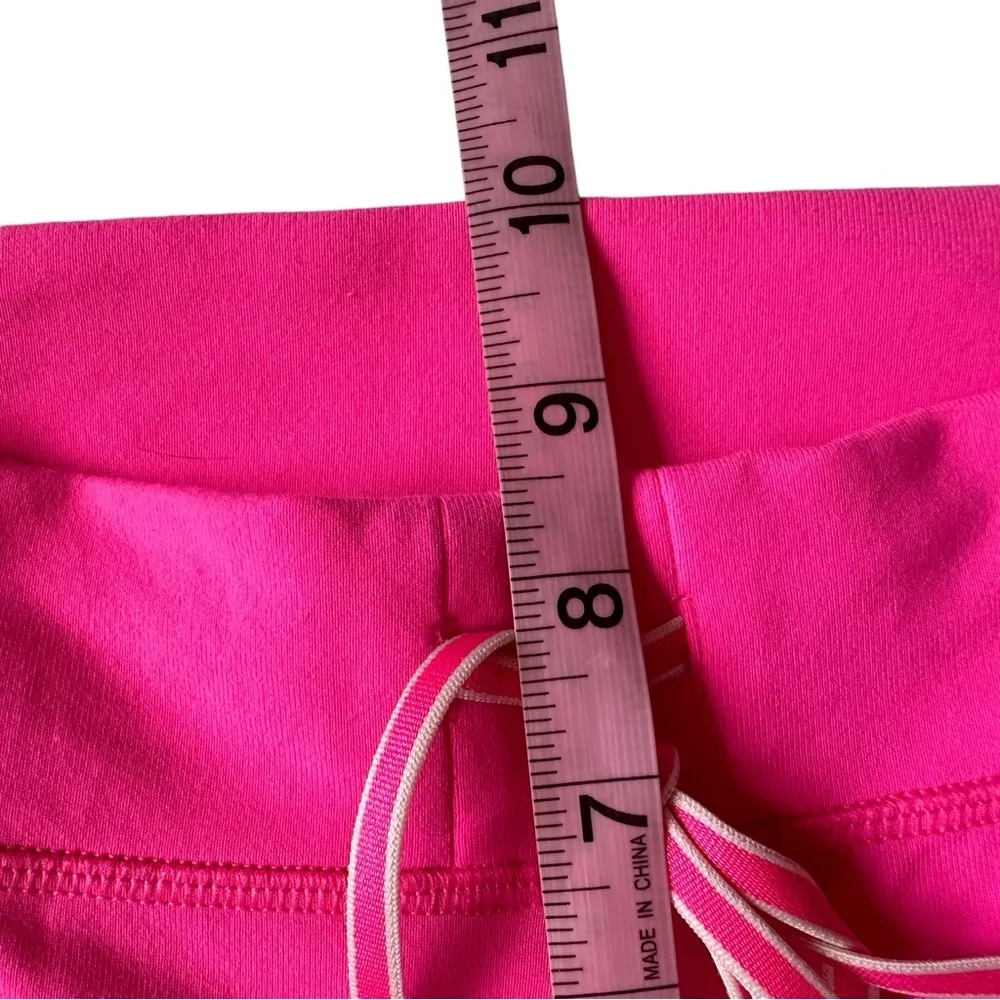 Hot Pink Heat It Up Crop Athletic Leggings size 2 - Image 8
