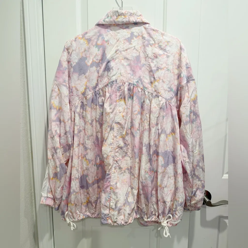 FREE PEOPLE MOVEMENT X HATCH Under The Sun Maternity Zip Front Jacket Large - Image 4