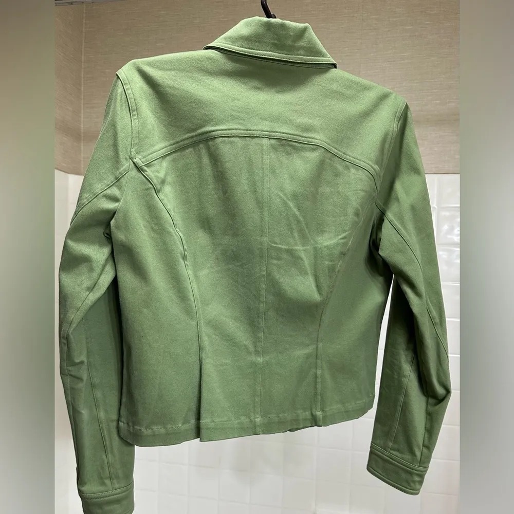 Christopher & Banks Green Jacket NWOT - Image 2