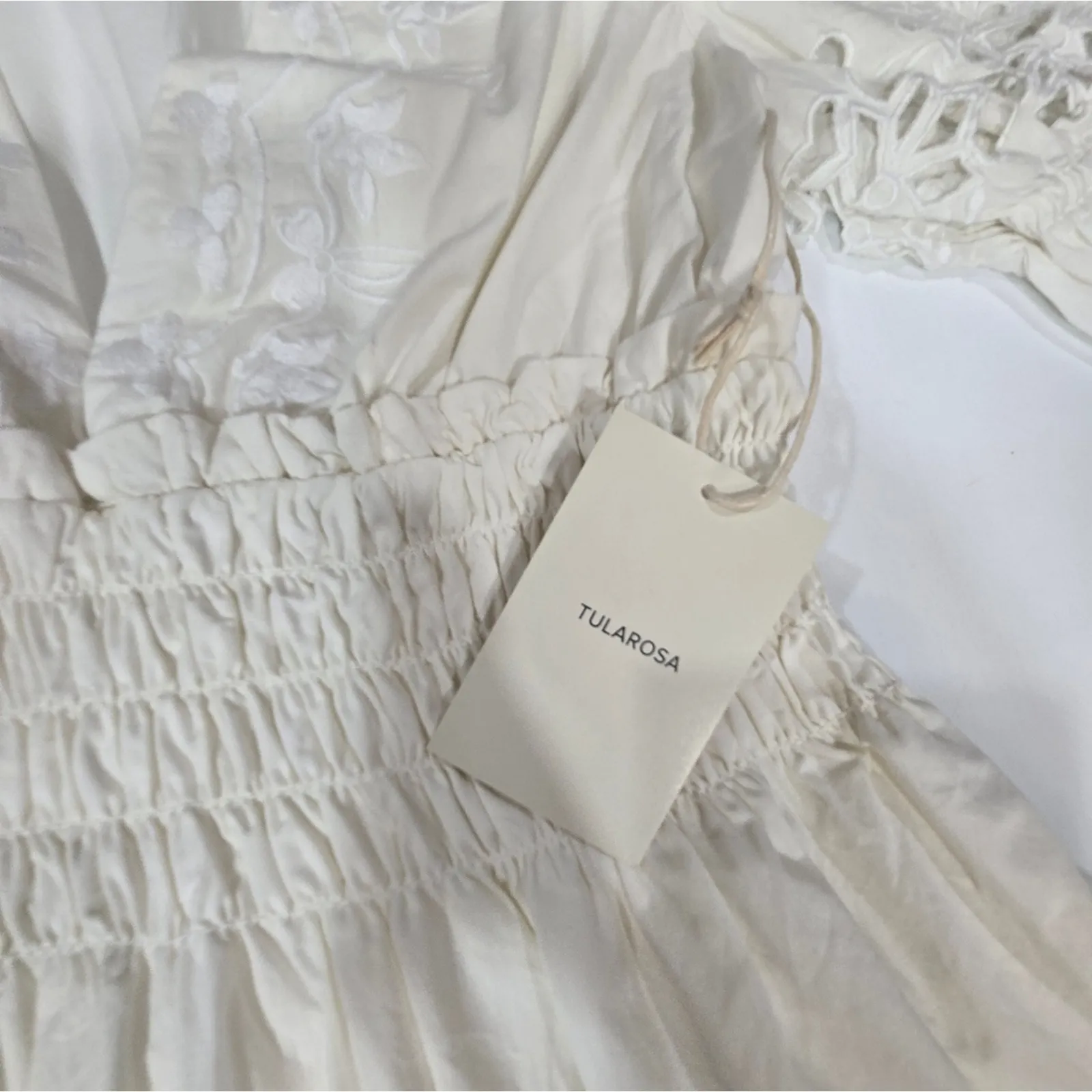 Tularosa Rhapsodie Dress in Ivory XXS - Image 6